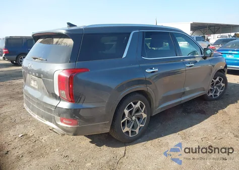 2022 Hyundai Palisade Calligraphy z USA, uszkodzony, nr VIN KM8R7DHE5NU369524